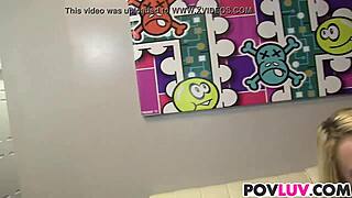 blonde teen 18+ stacie andrews rides pov cock?