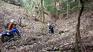 this japanese yz250fx model showcases asian engineering in a narrative ride.