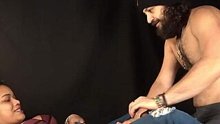 Curvy Latina Bodybuilder Gets Hard Fucked in Jeans by Muscular Guy With Cum on Her After Thumb Sucking