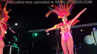 Sambo 2022 Features Big Ass in Leggings and Pantyhose