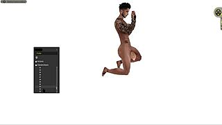 Black Cartoon Character Engages In Hardcore Sex Scenes At Shop Location