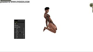 Black Cartoon Character Engages In Hardcore Sex Scenes At Shop Location