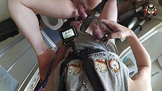 wanna see this hairy pussy get fucked up close in pov behind the scenes?