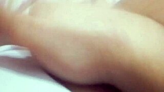 gostosa explores self-touch in a quiet moment alone