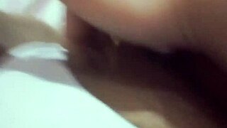 gostosa explores self-touch in a quiet moment alone