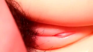 Her cute pink pussy is ready for that real doll double penetration with shaved close-up action