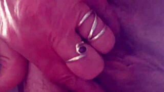 brunette german granny shows hairy beaver upskirt without panties