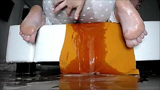 Cute teen 18+ masturbates solo in the bathtub until squirting orgasm hits