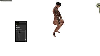 Black Cartoon Character Engages In Hardcore Sex Scenes At Shop Location