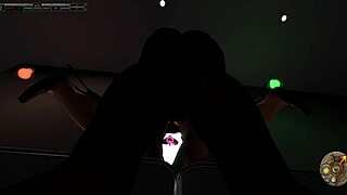 Black man dominates asian woman with hardcore fucking on couch