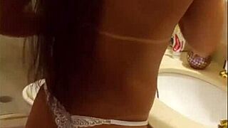 Prostitute milf lenev8 strips in swing house bar! Fucks stranger in cabin orally like naughty latina!