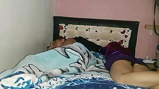 I casually hooked up with my stepmom, enjoying her big natural tits and curvy ass while her husband was away.