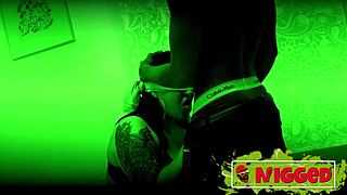 I met this busty girl in the dark, she wanted sex and adventure, so we did our first interracial fuck on nigged