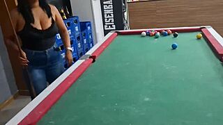 Beach couple explores outdoor blowjob and doggystyle with hairy pussy and creampie on public sand