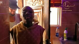 I get so turned on as she deepthroats my big black cock hard in pov with wet pussy orgasm