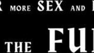 effy cutie and natasha noel these big titty goth girls share a bed for sensual threesome action with moans and rides