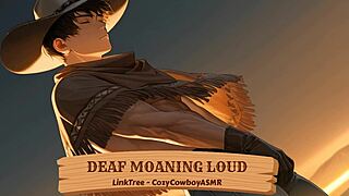 deaf person moaning loud in erotic setting with orgasm