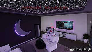 Roblox condos sex with stranger featuring big tits cowgirl riding and pussy licking action