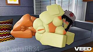 Dolcharr34 Comp Showcases Big Ass and Tits in Detailed Action