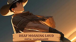 deaf person moaning loud in erotic setting with orgasm