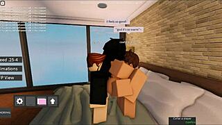 That Roblox slut is getting banged by the whole group