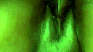 Tin gets fucked hard with doggystyle in homemade video. Curvy babe moans in tight swollen pussy action.