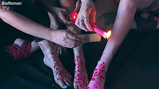 These Feet Crave Kinky Games With Bondage And Femdom In Lesbian Threesome Action