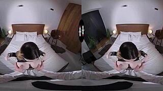 I can't believe you fucked that in dark room VR