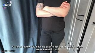 roommate bangs me rough before my boyfriend date