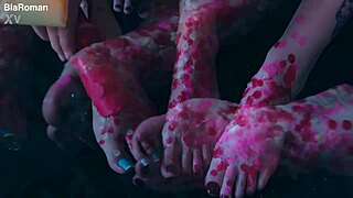 These Feet Crave Kinky Games With Bondage And Femdom In Lesbian Threesome Action