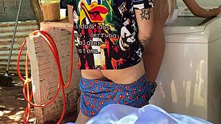 My mother-in-law told me it's been long time and gave me her ass with sex toy