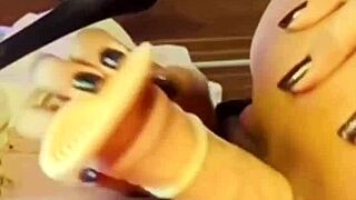 Drunk skinny Tinder girl mounts cock after drinks and destroys it with rich tits