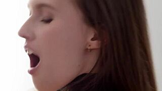 Hot Step Sisters Share Passionate Early Morning Sex with Big Dick Step Bro in Erotic Threesome