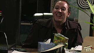 one more super sexy individual that experienced intense office encounter on the desk with heels and tight fit