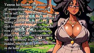 I Feel So Aroused By Bull God Richard's Huge Muscular Cock In Interracial Erotica