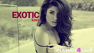 Who knew milf exposed posing for playboy could lead to hot babes stripping naked?