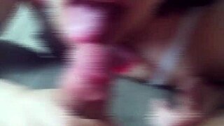 Brazilian Short-Haired Hottie Extracts Cum from Dark Guy