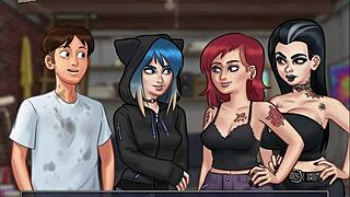 What secrets unfold in Summertime Saga episode 111?