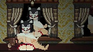 Big tits creampie and cum in mouth from fucking in house ol gallery game