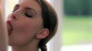 hey beautiful blowjob babe, how deep can you suck that exotic cock down?