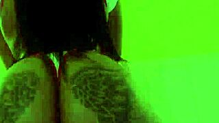 check out nikky cash, nat foxx, sheza druq, and 10 big ass strippers shaking it