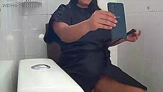 I feel so overwhelmed with desire showing off my hairy latina ass in this real amateur masturbation session