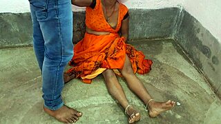 Oh man, this Indian bhabhi gets so passionate with the tailor master... her moans are unreal!