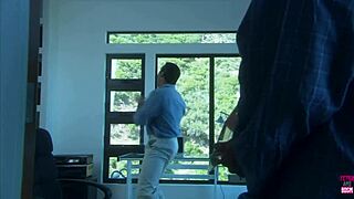 Intense Couple Bangs Hard Outdoors in Small Lake Boat Adventure