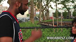 I enjoy this bootylicious ebony babe giving blowjob in a shaved oral session