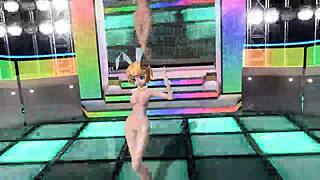Kagamine Rin Vocaloid full nude mod in Project Diva