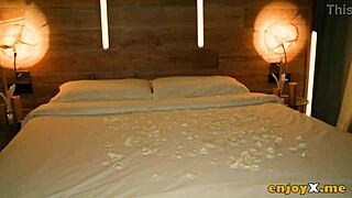 Horny blonde lesbians masturbate with dildo in hd, licking each other's hairy pussy.