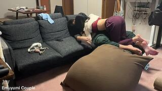 i love riding my japanese boyfriend's cock until we both orgasm wildly together