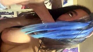 chica universitaria chupando verga y follada hasta recibir la leche caliente en su culo