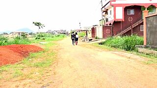 step bro pounds michelle martinez doggystyle with his monster cock outdoors